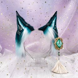 mto xiao cosplay ears genshin impact costume