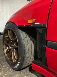 fenders cuts out abs size large for honda civic ek ej 96 - 00 type-r