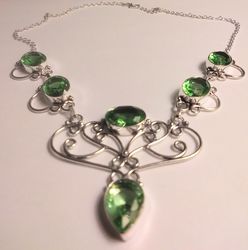 stunning 925 sterling edwardian victorian vintage style neckace