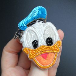 disney pin donald duck brooch handmade brooch handmade gift