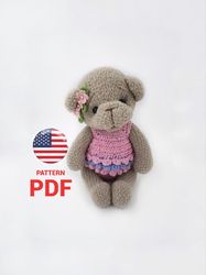 crochet teddy bear pattern