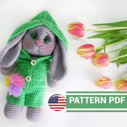 amigurumi crochet pattern toy bunny