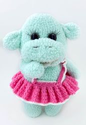 hippo crochet pattern