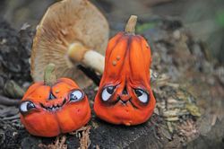 halloween toy pattern pumpkins