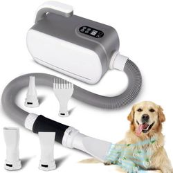 led smart touch screen 3.8hp dog hair dryer