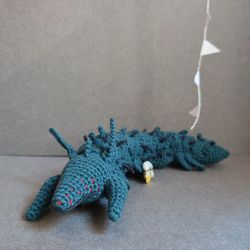 sea serpent big krill abyss sky children of the light crocheted