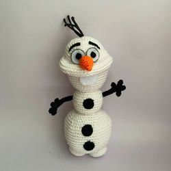 olaf by frozen pdf crochet pattern amigurumi