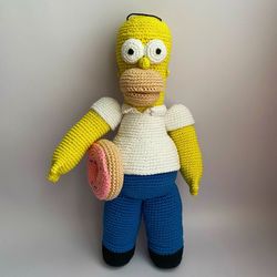 homer simpson pdf crochet pattern