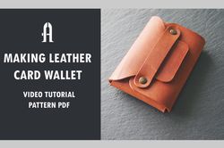leather ogimani cardholder pattern pdf