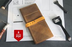 leather rolled pencil case pattern pdf file