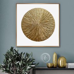 gold and white abstract wall art original painting metallic textured artwork gold leaf wall art modern wall decor