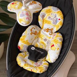 winnie the pooh 4moms mamaroo insert, newborn cushion replacement balls, rockaroo infant padded liner, babyshower gift