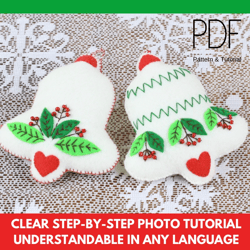 Felt Christmas Stockings PDF Pattern, Christmas Pattern, Chr - Inspire  Uplift