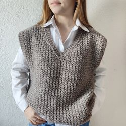 crochet vest pattern