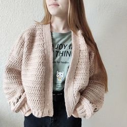 crochet cardigan pattern women