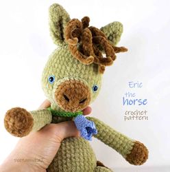 horse crochet pattern crochet plush pattern amigurumi horse pattern