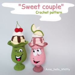 sweet couple crochet pattern toys