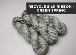 Sari Silk Ribbon - Petals - Silk Ribbon - Recycled Sari Silk
