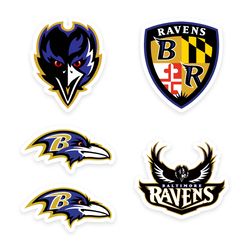 ravens stickers baltimore decal nfl car helmet decals bumper sticker wall window large vinyl sheet logo