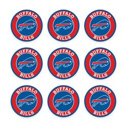 buffalo bills stickers pack car decal nfl window helmet vinyl wall bumper sticker truck auto logo