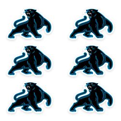 carolina panthers stickers nfl decal car helmet decals vinyl wall window sticker bumper panther fathead football