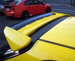 spoiler seeker v2 style abs for honda civic type-r 96-00 ek ej 3dr