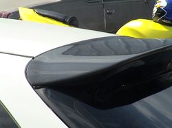 duck tail wing spoiler spoon style for honda civic type-r ek9 96-00 ek ej