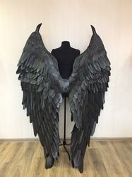 maleficent wings, cosplay wings, maleficent costume, cosplay costume, black wings