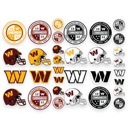 washington commanders decal sticker redskins stickers fathead car vinyl decals window bumper wall helmet logo