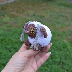 pokemon wooloo crochet pattern amigurumi pokemon pdf file in english sheep crochet