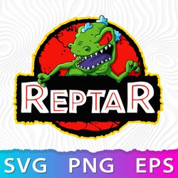 reptar rugrats svg, reptar png, reptar vector