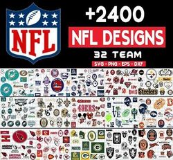 all nfl 32 teams svg bundle 2500 files