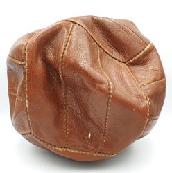 vintage leather ball for volleyball ussr 1980s