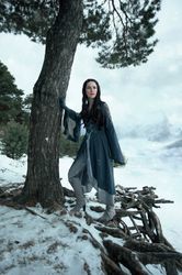 arwen chase cosplay costume - riding dress - made to order