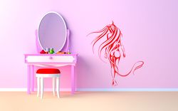 demon girl sticker wall sticker vinyl decal mural art decor