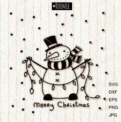 merry christmas snowman svg, christmas cards clipart shirt mug gift cricut new year cut files