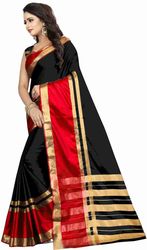 dharmavaram cotton silk saree with blouse material- 6.3 meters