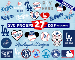 Digital Download, Los Angeles Dodgers svg, Los Angeles Dodgers logo, Los Angeles Dodgers clipart, Dodgers cricut