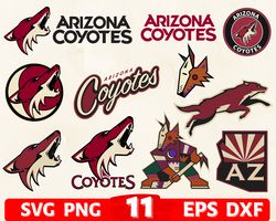 Digital Download, Arizona Coyotes svg, Arizona Coyotes logo, Coyotes clipart, Arizona Coyotes cricut