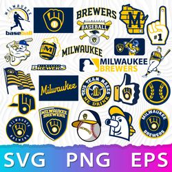 milwaukee brewers logo svg, brewers png, milwaukee brewers emblem