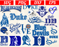 digital download, duke blue devils svg, duke blue devils logo, duke blue devils clipart, duke blue devils cricut