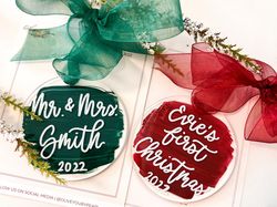 custom christmas ornaments, christmas decorations, christmas gifts, stocking stuffers for women