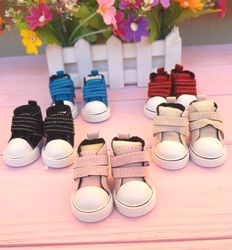 wellie wisher shoes - suede sneakers for wellie whisher - 5 cm doll shoes – christmas gift idea