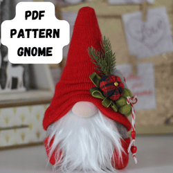 digital pattern gnome. gnome with the pumpkins. holiday gnome. nisse. tomte