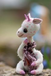 giraffe bonnie fantasy creature toy, elf, creation doll, animal doll, fantasy beast, furry art, furry doll, push toy