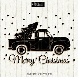 christmas truck svg, christmas tree svg, farm fresh svg vintage truck svg, retro car svg, farmhouse pickup shirt