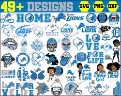 49 detroit lions logo - detroit lions svg - detroit lions clipart - detroit lions symbol- detroit lions png- lions logo