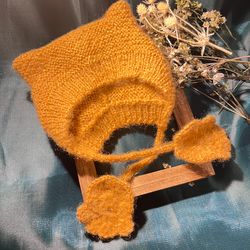 blythe doll hand knited hat