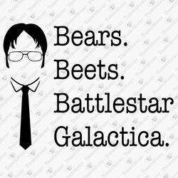 office bears beets battlestar galactica tv series