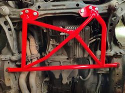 rtp front lower sway bar x-brace for bmw e36